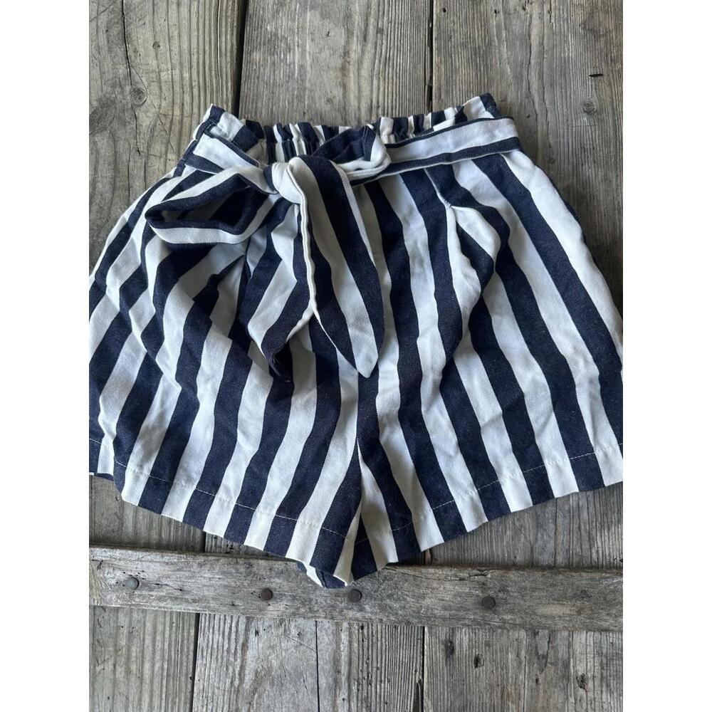Womens Size 0 Carmella Shorts Vertical Stripes